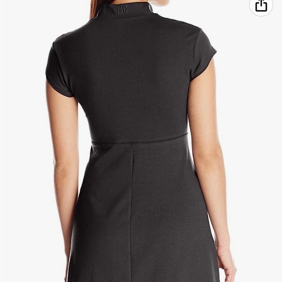 FIG BOM Dress NWOT travel athleisure RED - Picture 4 of 11